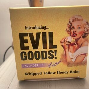 Lavender scent Whipped Tallow Honey Balm - Vibrant Yellow/ lavender